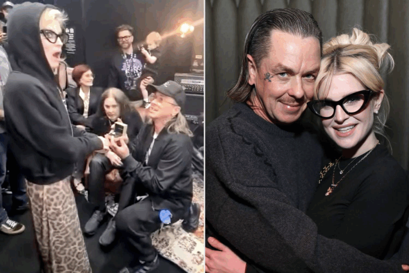 Slipknot’s Sid Wilson Proposes to Kelly Osbourne at Ozzy’s Epic Black Sabbath Finale